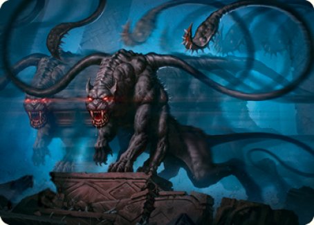 Displacer Beast Art Card [Dungeons & Dragons: Adventures in the Forgotten Realms Art Series] | Exor Games Summserside