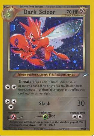 Dark Scizor (9/105) [Neo Destiny Unlimited] | Exor Games Summserside