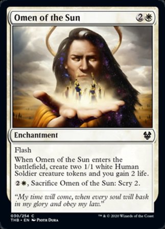 Omen of the Sun [Theros Beyond Death] | Exor Games Summserside