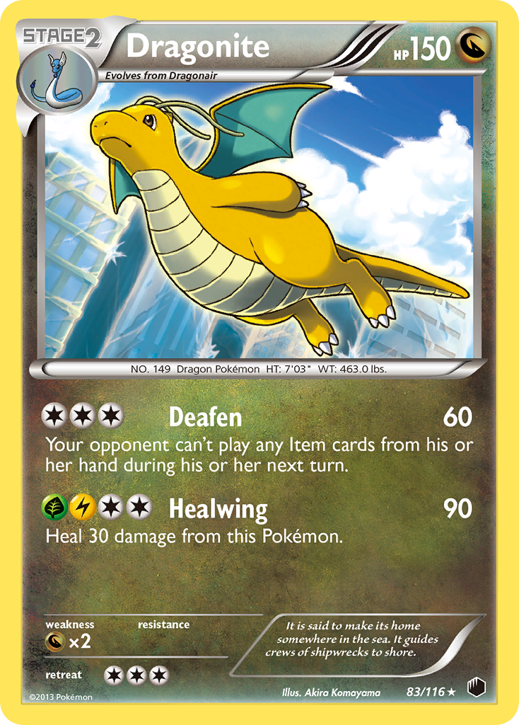 Dragonite (83/116) [Black & White: Plasma Freeze] | Exor Games Summserside