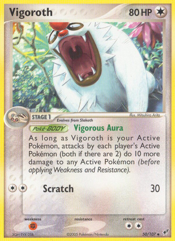 Vigoroth (50/107) [EX: Deoxys] | Exor Games Summserside