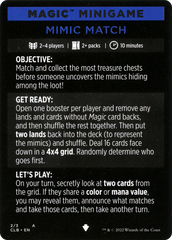 Mimic Match (Magic Minigame) [Commander Legends: Battle for Baldur's Gate Minigame] | Exor Games Summserside