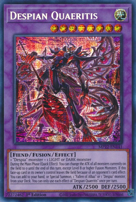 Despian Quaeritis [MP22-EN141] Prismatic Secret Rare | Exor Games Summserside