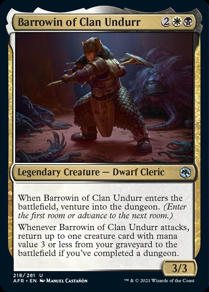 Barrowin of Clan Undurr [Dungeons & Dragons: Adventures in the Forgotten Realms] | Exor Games Summserside