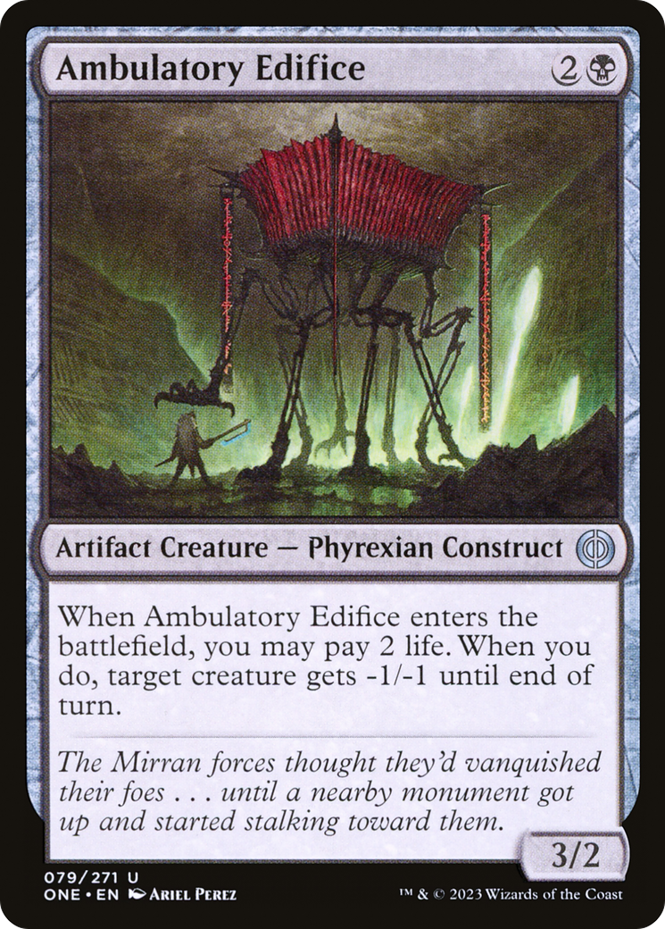 Ambulatory Edifice [Phyrexia: All Will Be One] | Exor Games Summserside