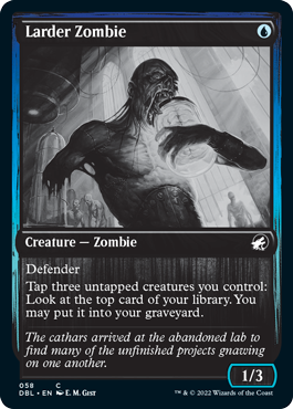 Larder Zombie [Innistrad: Double Feature] | Exor Games Summserside