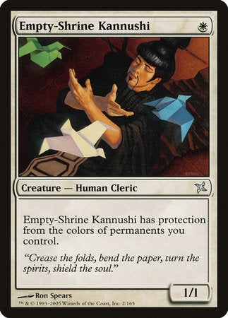 Empty-Shrine Kannushi [Betrayers of Kamigawa] | Exor Games Summserside