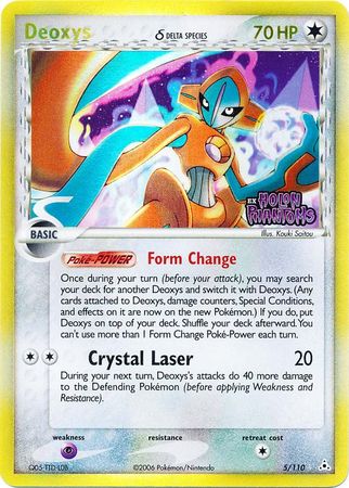 Deoxys (5/110) (Delta Species) (Stamped) [EX: Holon Phantoms] | Exor Games Summserside