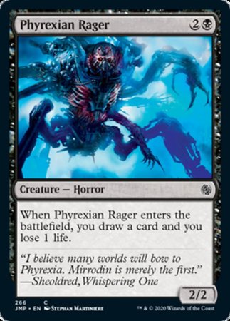 Phyrexian Rager [Jumpstart] | Exor Games Summserside