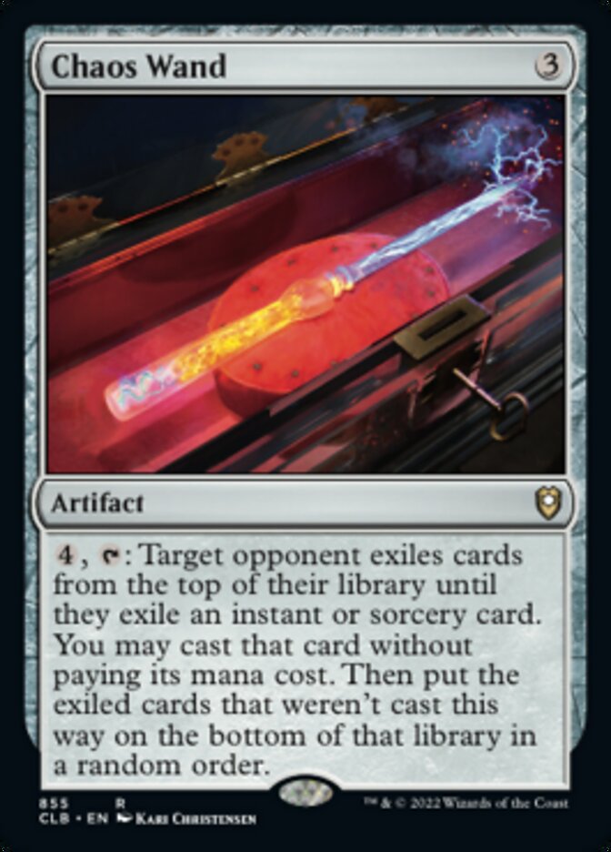 Chaos Wand [Commander Legends: Battle for Baldur's Gate] | Exor Games Summserside