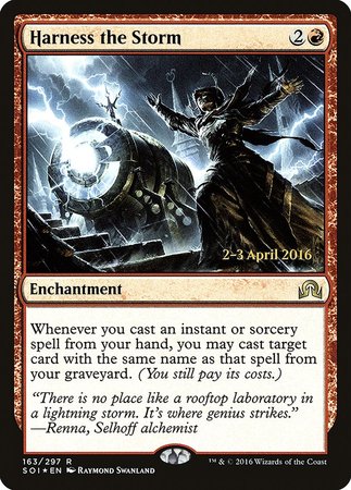 Harness the Storm [Shadows over Innistrad Promos] | Exor Games Summserside
