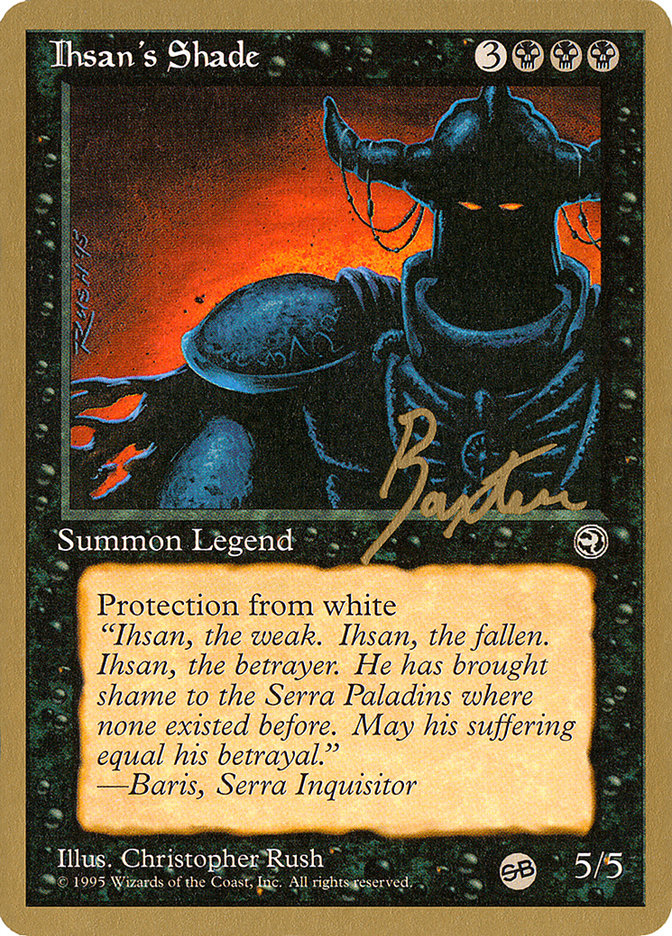 Ihsan's Shade (George Baxter) (SB) [Pro Tour Collector Set] | Exor Games Summserside