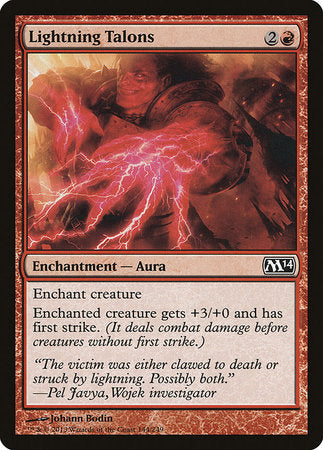 Lightning Talons [Magic 2014] | Exor Games Summserside
