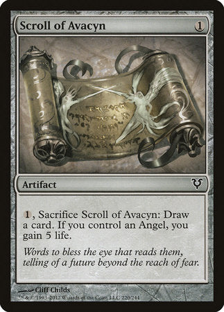 Scroll of Avacyn [Avacyn Restored] | Exor Games Summserside