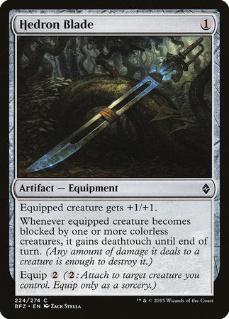 Hedron Blade [Battle for Zendikar] | Exor Games Summserside