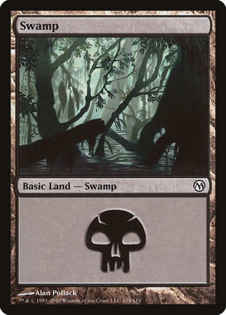 Swamp (105) [Duels of the Planeswalkers] | Exor Games Summserside