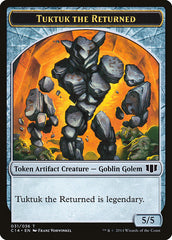 Daretti, Scrap Savant Emblem // Tuktuk the Returned Double-sided Token [Commander 2014 Tokens] | Exor Games Summserside