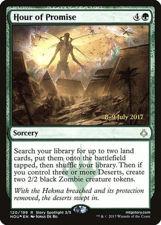 Hour of Promise [Hour of Devastation Promos] | Exor Games Summserside