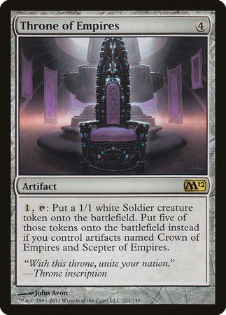 Throne of Empires [Magic 2012] | Exor Games Summserside