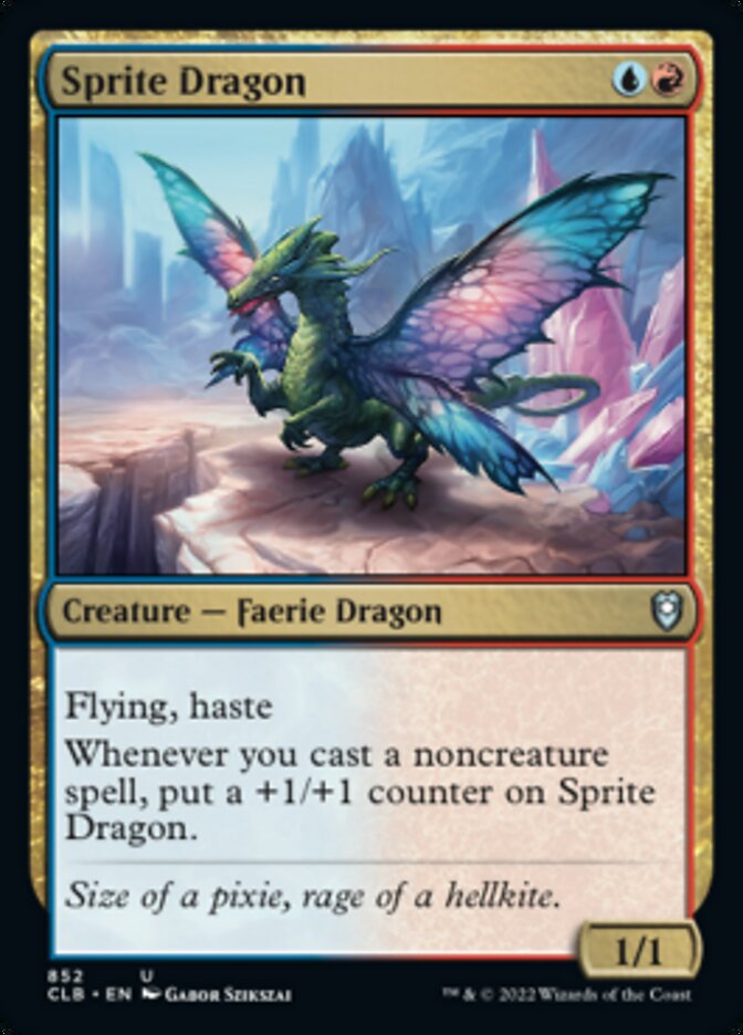 Sprite Dragon [Commander Legends: Battle for Baldur's Gate] | Exor Games Summserside