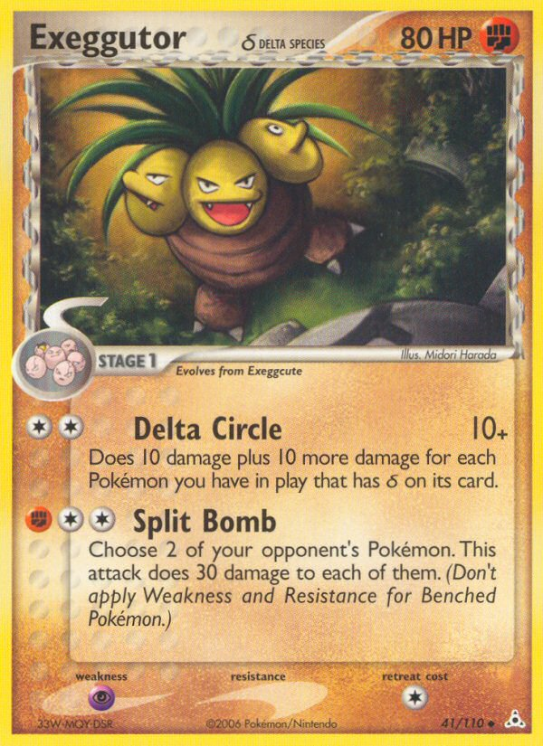 Exeggutor (41/110) (Delta Species) [EX: Holon Phantoms] | Exor Games Summserside