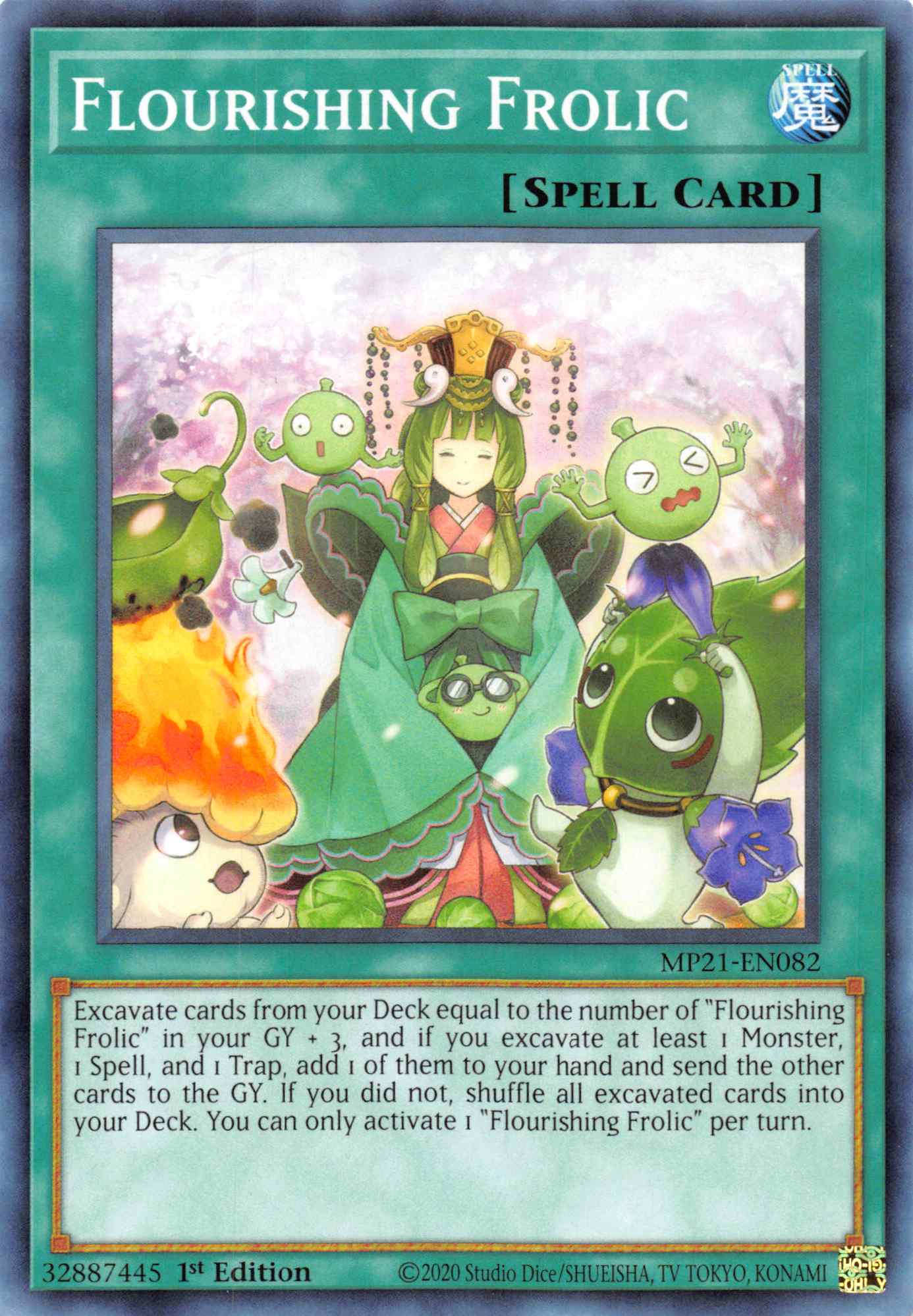 Flourishing Frolic [MP21-EN082] Common | Exor Games Summserside