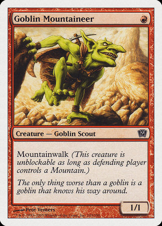 Goblin Mountaineer [Ninth Edition] | Exor Games Summserside