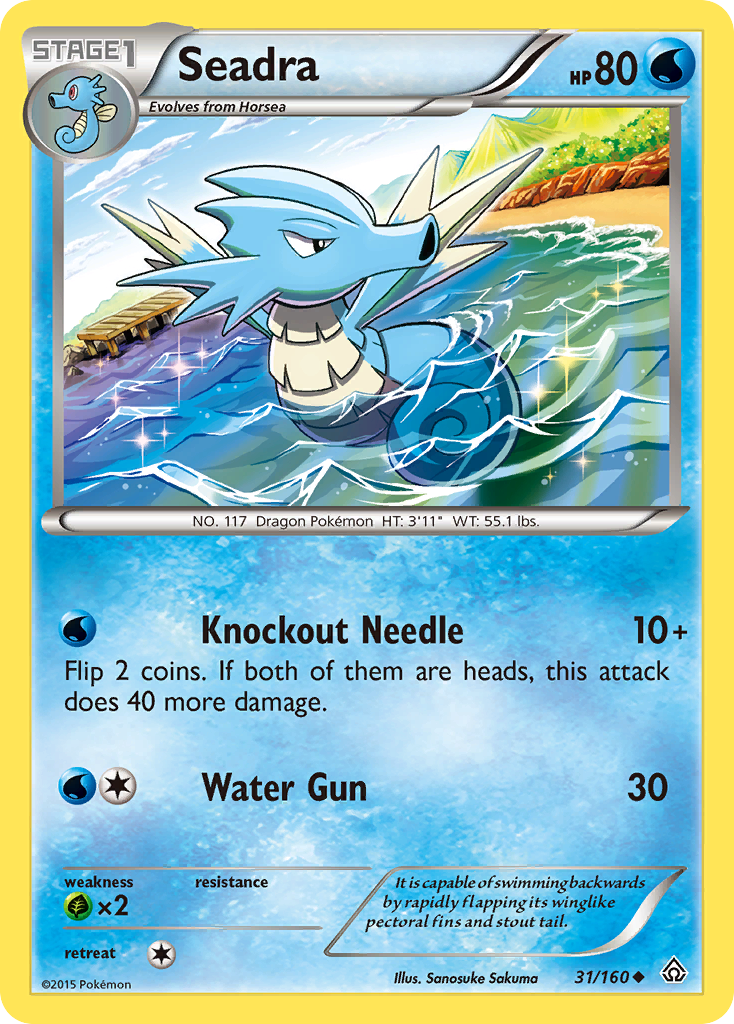 Seadra (31/160) [XY: Primal Clash] | Exor Games Summserside