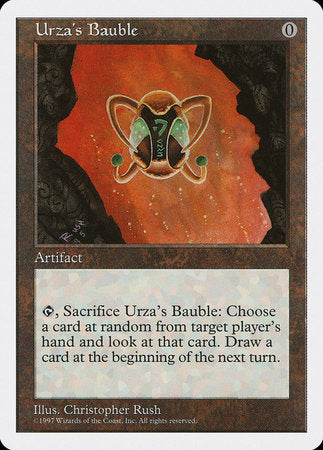 Urza's Bauble [Fifth Edition] | Exor Games Summserside