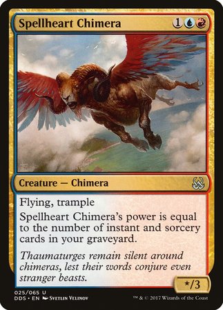 Spellheart Chimera [Duel Decks: Mind vs. Might] | Exor Games Summserside