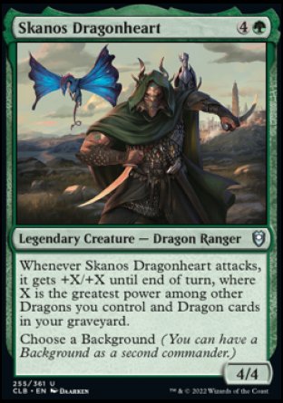 Skanos Dragonheart [Commander Legends: Battle for Baldur's Gate] | Exor Games Summserside