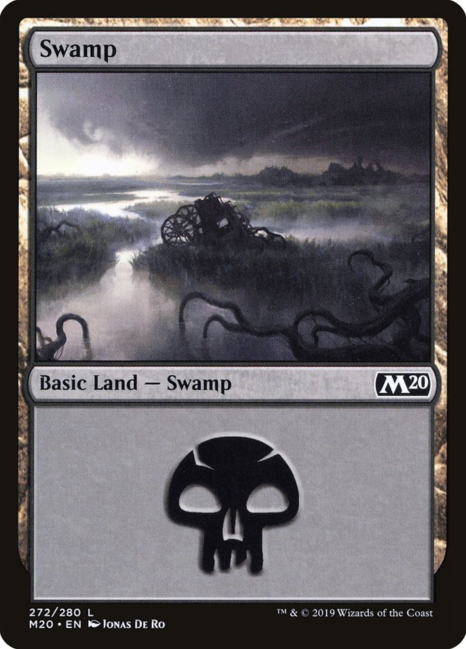 Swamp (#272) [Core Set 2020] | Exor Games Summserside