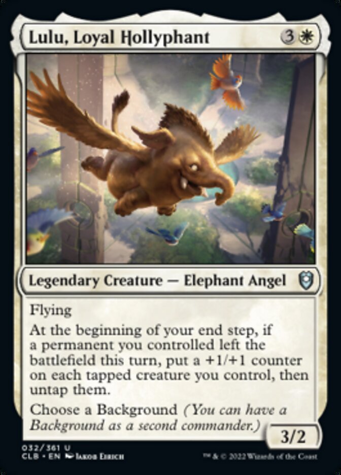 Lulu, Loyal Hollyphant [Commander Legends: Battle for Baldur's Gate] | Exor Games Summserside