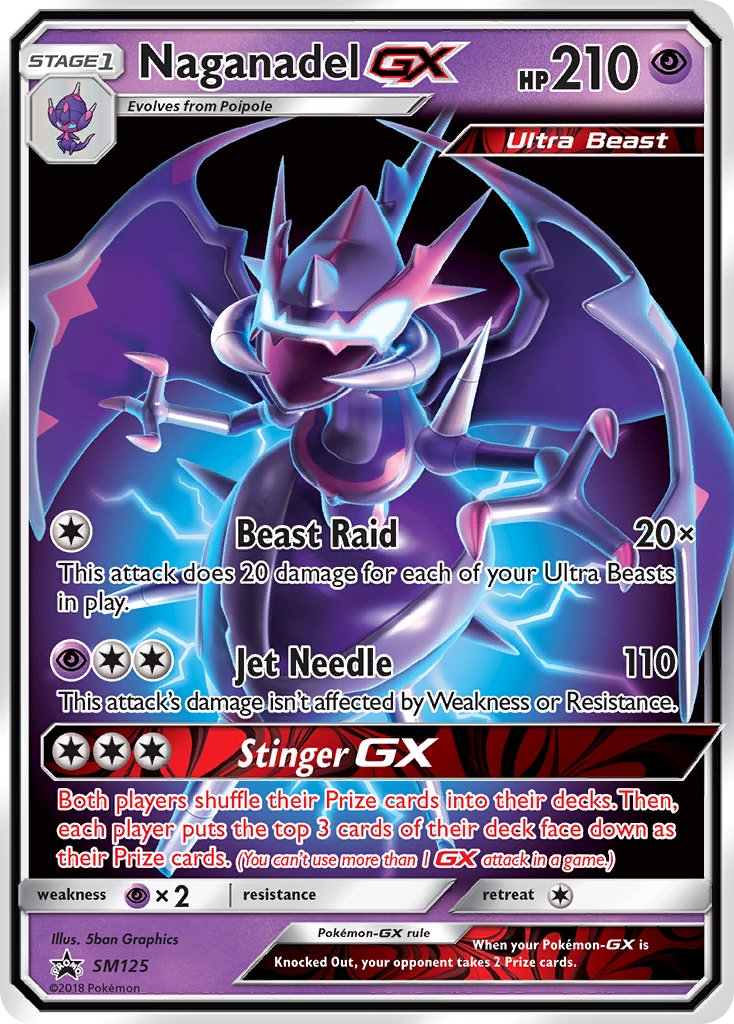 Naganadel GX (SM125) [Sun & Moon: Black Star Promos] | Exor Games Summserside