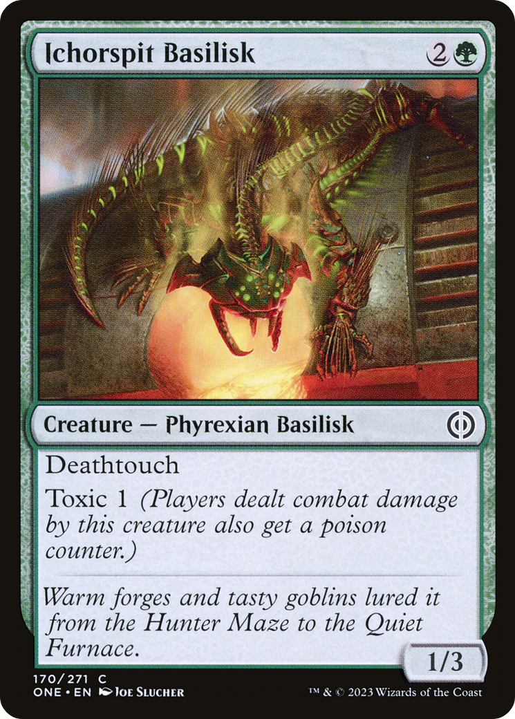Ichorspit Basilisk [Phyrexia: All Will Be One] | Exor Games Summserside