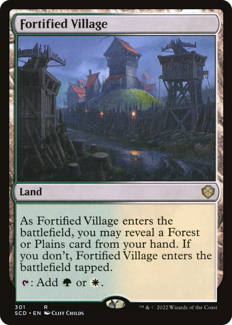 Fortified Village [Starter Commander Decks] | Exor Games Summserside