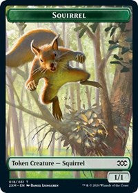Squirrel // Thopter (008) Double-sided Token [Double Masters Tokens] | Exor Games Summserside