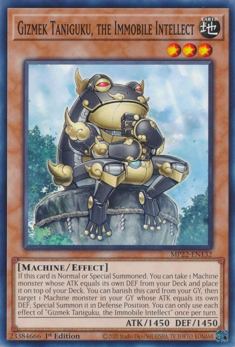 Gizmek Taniguku, the Immobile Intellect [MP22-EN132] Common | Exor Games Summserside