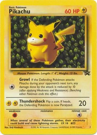 Pikachu (1) (Promo) [Wizards of the Coast: Black Star Promos] | Exor Games Summserside