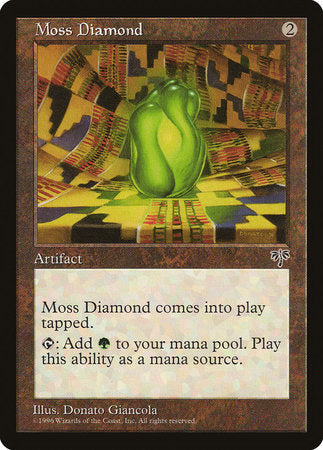 Moss Diamond [Mirage] | Exor Games Summserside