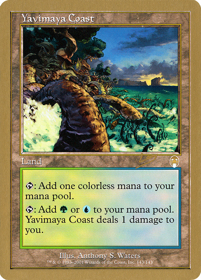 Yavimaya Coast (Raphael Levy) [World Championship Decks 2002] | Exor Games Summserside