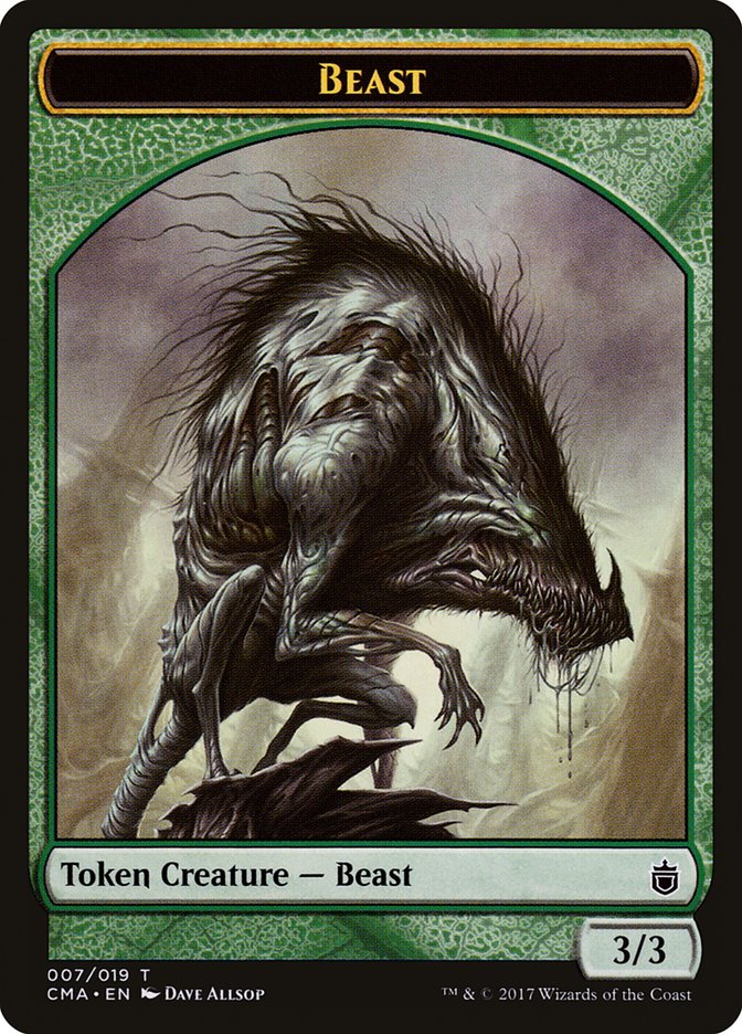 Beast (007/019) [Commander Anthology Tokens] | Exor Games Summserside