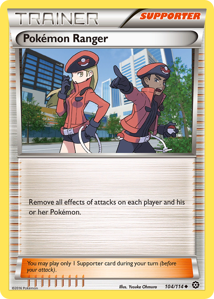 Pokemon Ranger (104/114) [XY: Steam Siege] | Exor Games Summserside