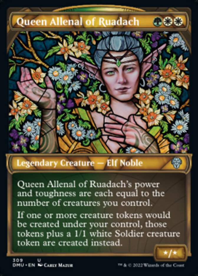 Queen Allenal of Ruadach (Showcase) [Dominaria United] | Exor Games Summserside