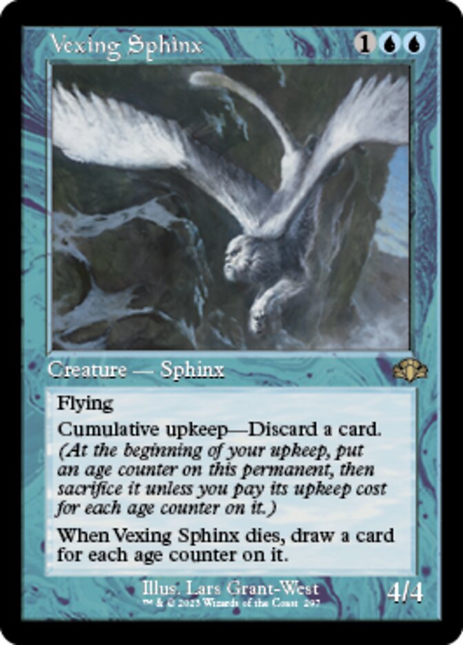 Vexing Sphinx (Retro) [Dominaria Remastered] | Exor Games Summserside