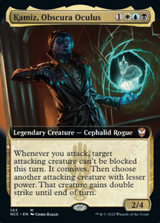 Kamiz, Obscura Oculus (Extended Art) [Streets of New Capenna Commander] | Exor Games Summserside