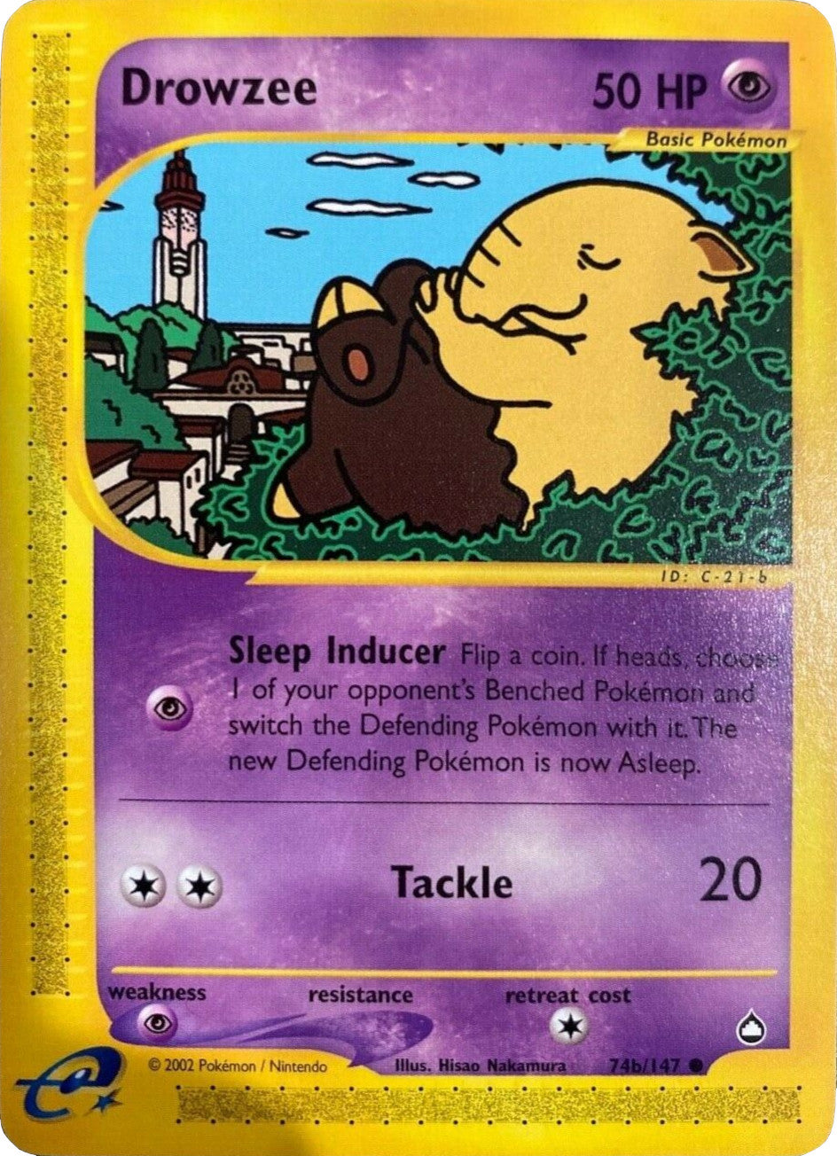 Drowzee (74b/147) [Aquapolis] | Exor Games Summserside