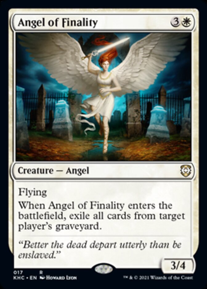 Angel of Finality [Kaldheim Commander] | Exor Games Summserside