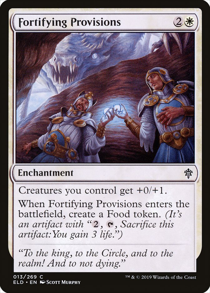 Fortifying Provisions [Throne of Eldraine] | Exor Games Summserside