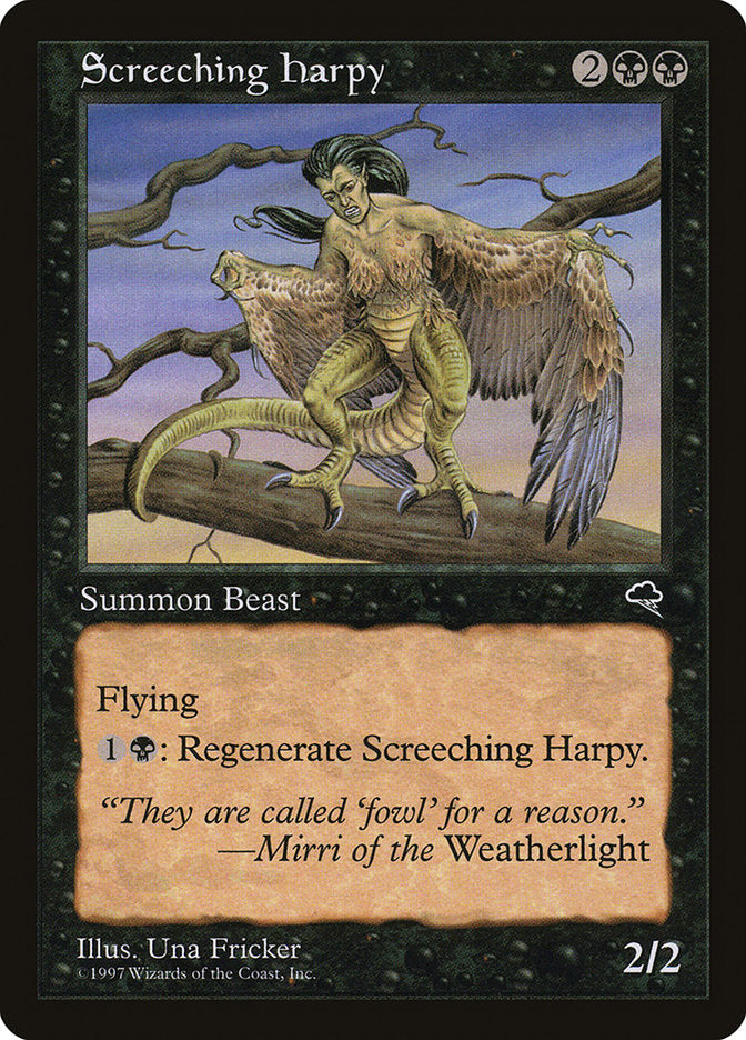 Screeching Harpy [Tempest] | Exor Games Summserside